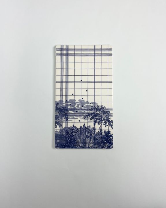 ruth m brik landscape blue l