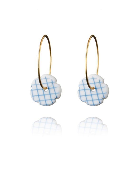 stripes creoler gold check-blue