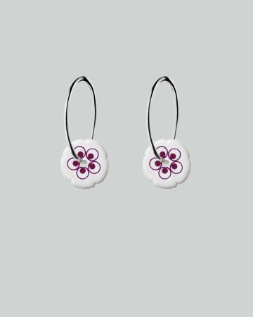 flower creoler mini silver