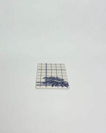 ruth m brik square blue s
